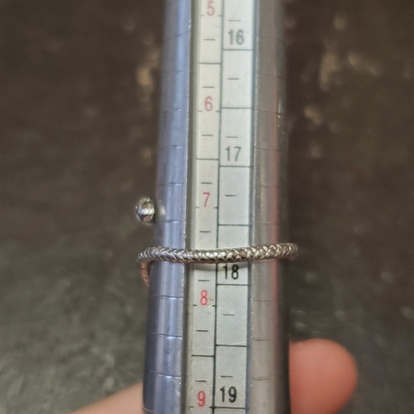 Sterling silver snake ring size 8 - Picture 5 of 5